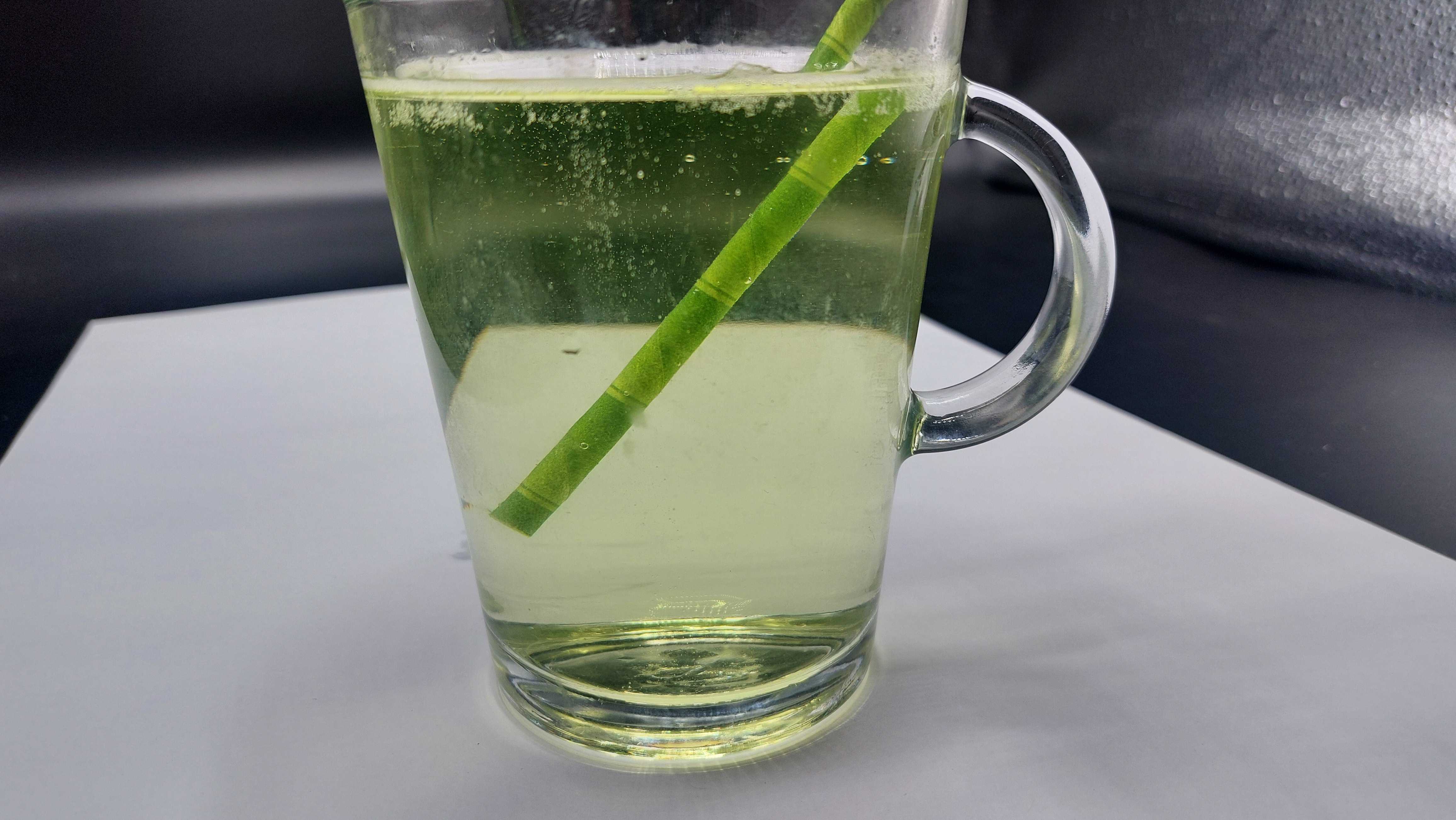 A broken straw?